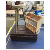 Vintage Wooden Home Accents Trio