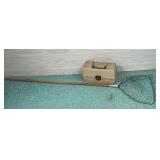 FISHING TACKLE BOX & FISHING NET