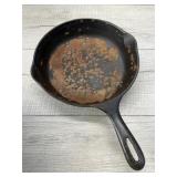 VINTAGE 9' CAST IRON SKILLET
