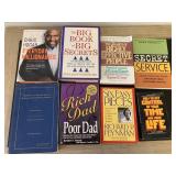 BUSINESS FINANCE SELF IMPROVEMENT SCIENCE BOOKS