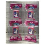WORLDS SMALLEST BARBIE FASHION CASE SET OF 4 NOS