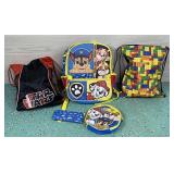 PAW PATROL BACKPACK SET STAR WARS COLORFUL BLOCKS
