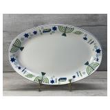 ROSANNA HANUKKAH OVAL SERVING PLATE CERAMIC