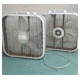 LASKO 20' 3 SPEED BOX FANS PAIR