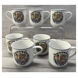 SUNSHINE GARDEN COFFEE MUGS INTERNTL TABLEWORKS