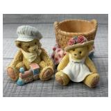 VINTAGE CHERISHED TEDDIES FIGURINES NUMBERED ENESO