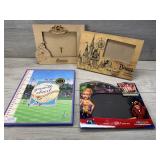 COLLECTIBLE PHOTO FRAMES & BASEBALL GROWTH CHART