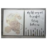 STRETCHED CANVAS PRINTED WALL ART