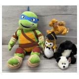 COLLECTIBLE PLUSH TY BUILD A BEAR NINJA TURTLE