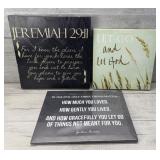 CHRISTIAN HOME DECOR WALL ART