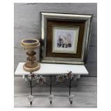 HOME DECOR SHELF WALL ART HOOK RACK