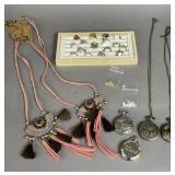 JEWELRY RINGS NECKLACES POCKET WATCHES