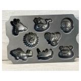 NORDIC WARE ZOO FRIENDS MINI CAKE PAN MOLD