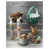 EASTER & SPRING COLLECTIBLES HOME INTERIORS BUNNY