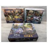 THOMAS KINKADE DISNEY PUZZLE COLLECTION