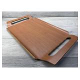 VINTAGE ONEIDA LAMINATED WOOD SERVING TRAY