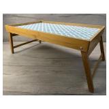BAMBOO BED TRAY W FOLDING LEGS