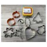 ASSORTED COOKIE CUTTERS HOLIDAYS WILTON & MORE