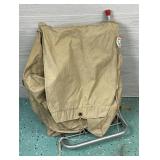 VINTAGE CANVAS BACKPACK W METAL FRAME