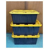 PLASTIC STORAGE TOTES COMMANDER XL