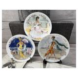 D ARCEAU LIMOGES PORCELAIN COLLECTOR PLATES
