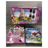 YOUTH GAMES SMURFS DISNEY & LOL SURPRISE