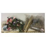 ARTIFICIAL FLOWERS & DRIED GRASSES