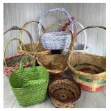 WOVEN BASKETS EASTER BASKETS