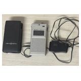 GE MICRO II CASSETTE RECORDER VINTAGE POWERS ON