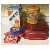 COLLECTIBLE TINS NABISCO SALTINE AUNT JEMIMA