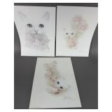 SET OF 3 VINTAGE LITHOGRAPHS BY BOB HARRISON