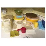 PLASTIC STORAGE TUPPERWARE & MORE!