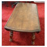 VINTAGE DROP LEAF COFFEE TABLE