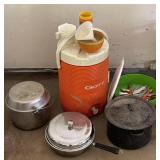 VINTAGE GOTT BEVERAGE COOLER CAMPING COOKWARE