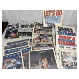 TENNESSEE TITANS SUPER BOWL NEWSPAPERS 2000