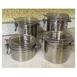 CRATE & BARREL CANISTER SET