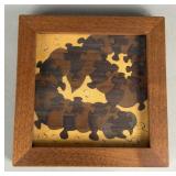 FRAMED GENUINE FRYEWEAVER WOOD PUZZLE