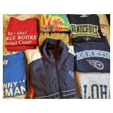 VINTAGE T SHIRTS TITANS WINDBREAKER VANDERBILT