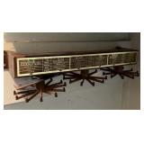 VINTAGE TIE ORGANIZER RACK