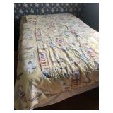 FULL SIZE BED & BEDDING B F MYERS