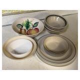 ASSORTED PLATES & BOWLS