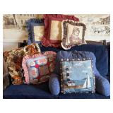 VINTAGE DECORATIVE PILLOWS & BACKREST PILLOW