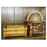 ANDREA BY SADEK DESK GLOBE & STORAGE BOX DECOR
