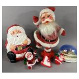 VINTAGE SANTA CLAUSE COLLECTIBLES