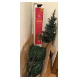 3 ARTIFICIAL CHRISTMAS TREES