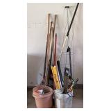 ASSORTED LAWN & GARDEN TOOLS