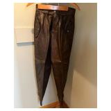 AVANTI GENUINE LEATHER CARGO PANTS