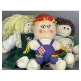 VINTAGE DEL MONTE SCARECROW CABBAGE PATCH