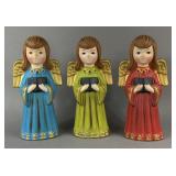 ARDCO CHALKWARE CHOIR ANGEL FIGURINES