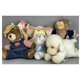 VINTAGE PLUSH TOYS DAKIN AVON DEL MONTE TEDDY GRAH